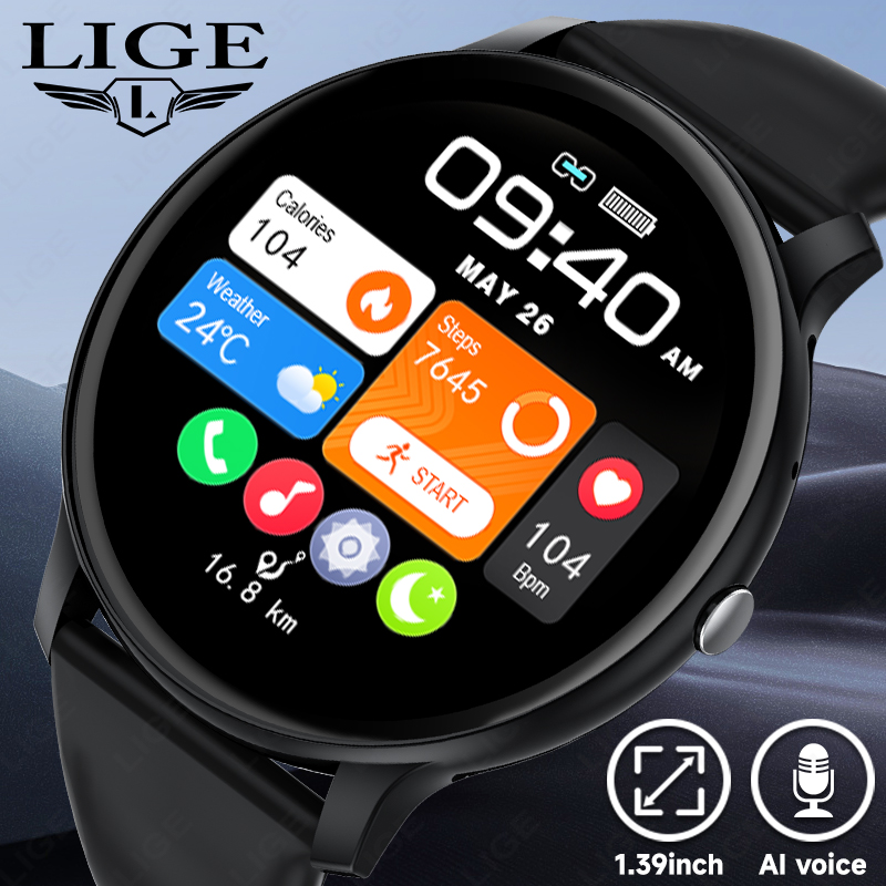 Smartwatch Latest Watches For Women - LIGE Bluetooth Call Women Smart Watch