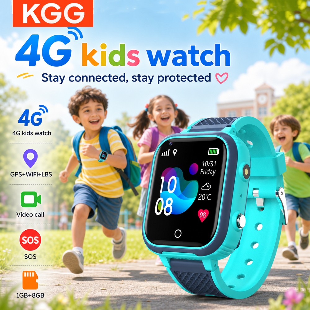 Smartwatch Watches For Kids With Gps - 4G Kids Smart Watch Video Call