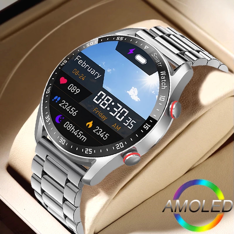 Smartwatch Health Watches For Men - ECG+PPG Bluetooth Call Smart Watch Men