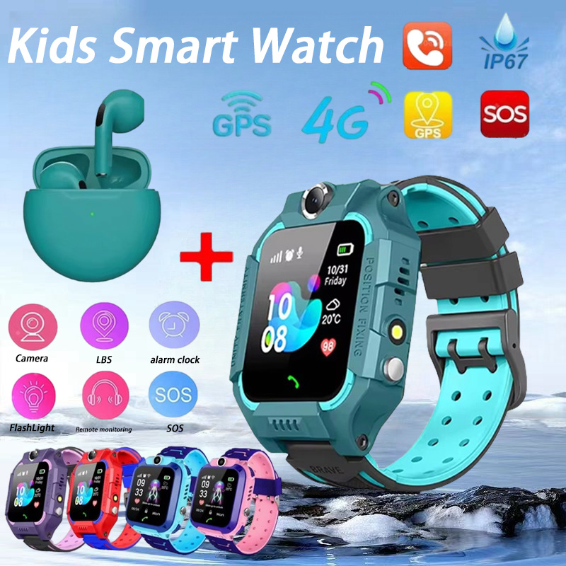 Smartwatch Watches For Kids With Gps - New Kids Smart Watch SOS Antil-lost