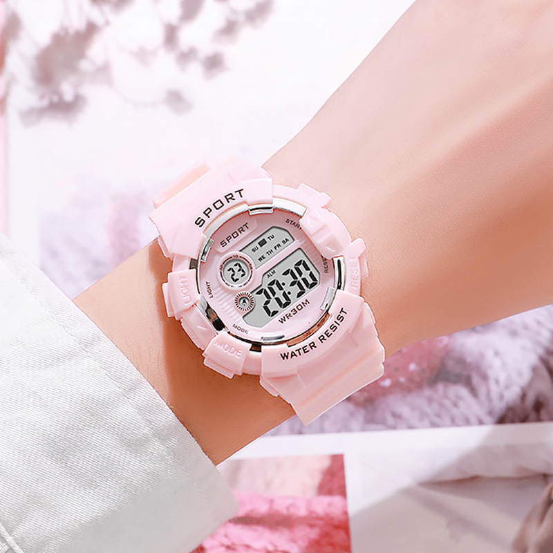 Smartwatch Watches For Kids - Fashion Kids Watches Luminous Waterproof Sports