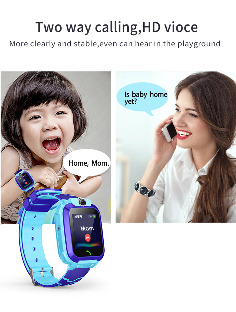 Smartwatch Watches For Kids With Gps - 2026 Waterproof Smart Watch KidS SOS