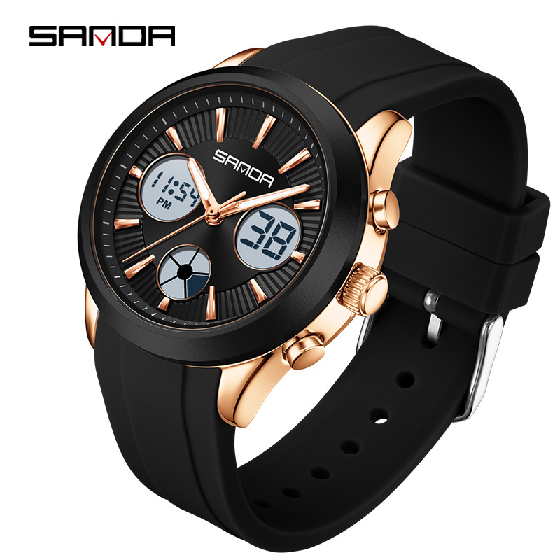 Smartwatch Watches For Women Smart - SANDA electronic watch luminous 3-hour multi-functional