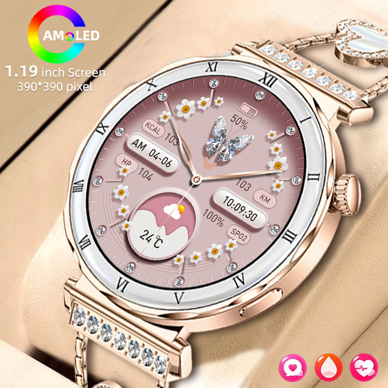 Smartwatch Latest Watches For Women - Luxury Smart Watch Women Ladies Wristwatch
