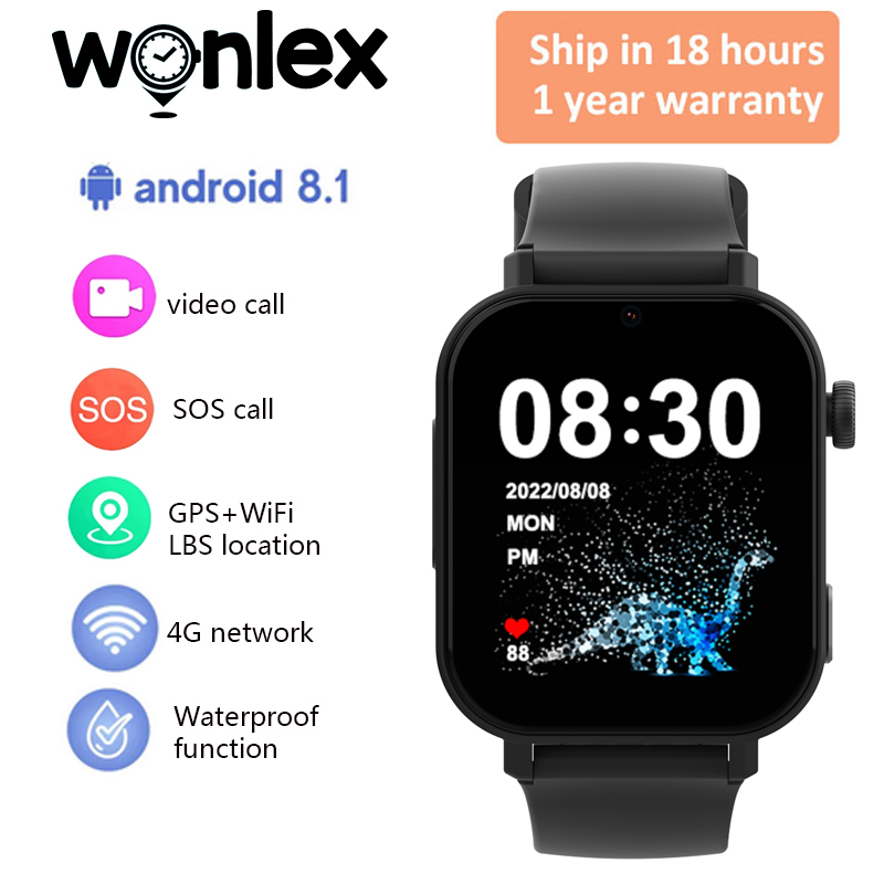 Smartwatch Watches For Kids With Gps - Wonlex KT36 4G Smart Watch Kids