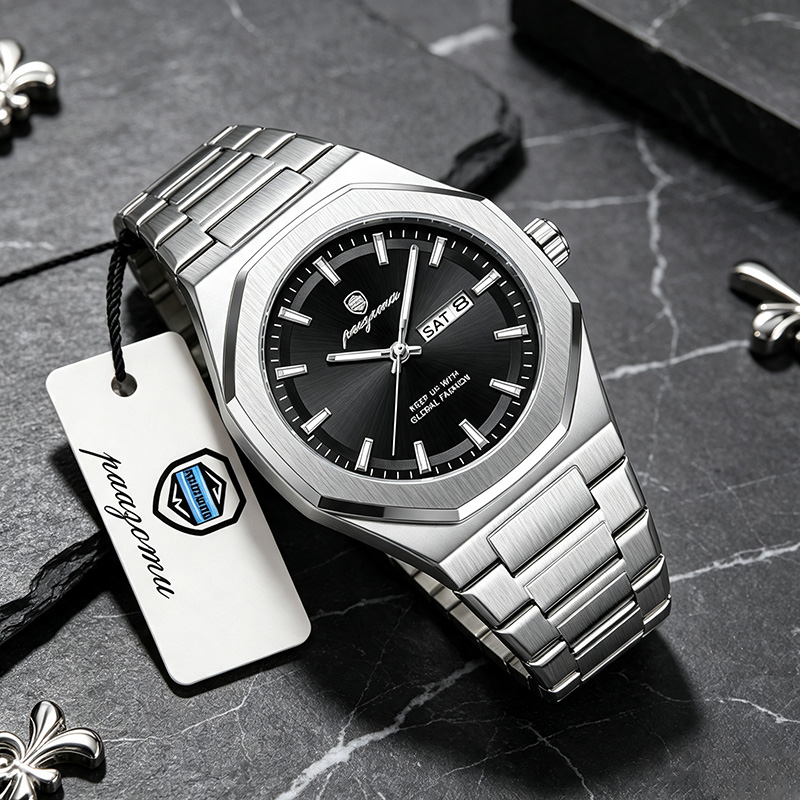 Smartwatch Watches Best Gift For Men - PAAZOMU Luxury Casual Men's Watch Waterproof