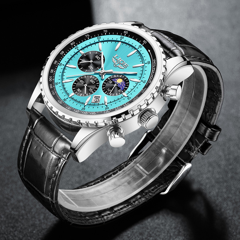 LIGE Top Brand Luxury New Men  - đánh giá và giá Smartwatch Watches Brands For Men