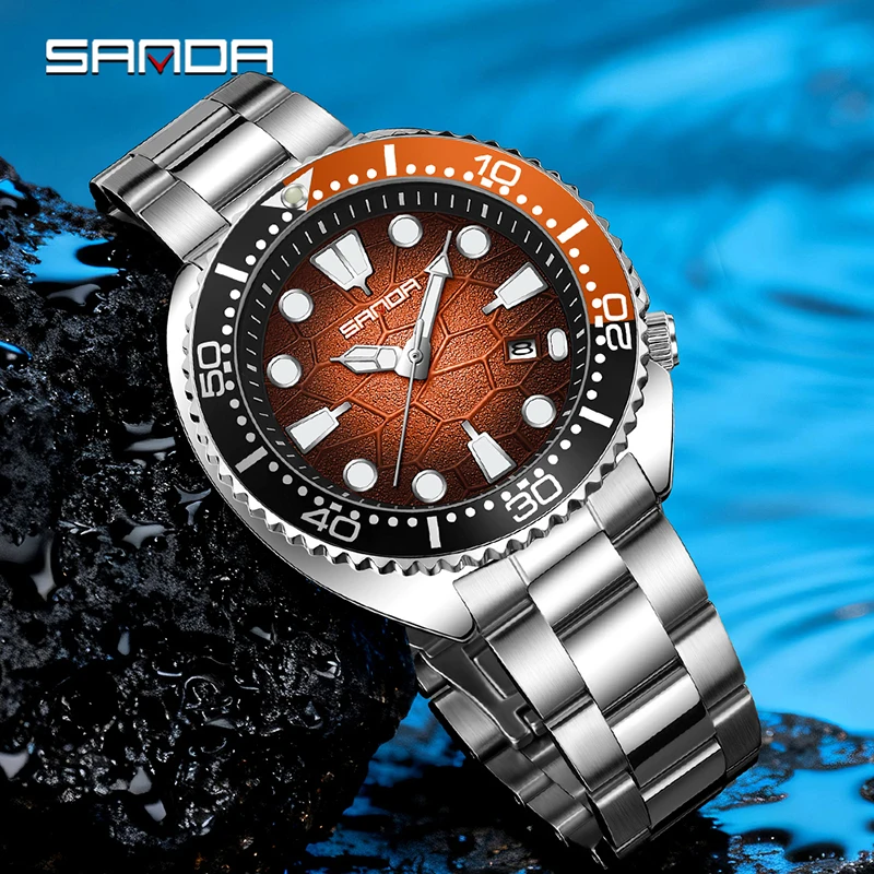 SANDA Classic Business Men's Q - đánh giá và giá Smartwatch Casual Watches For Men