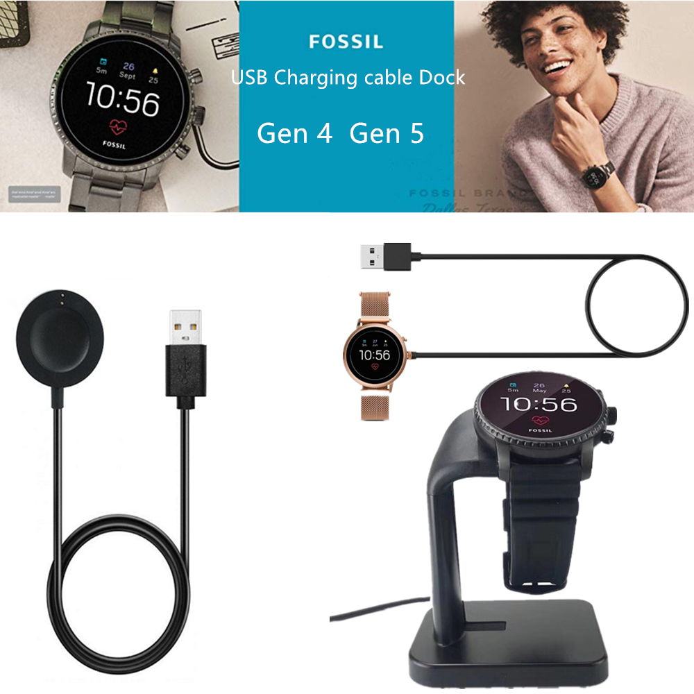 Sạc Dành Cho Hóa Thạch Gen 4 5 - đánh giá và giá Fossil Watches Smartwatch Gen 5