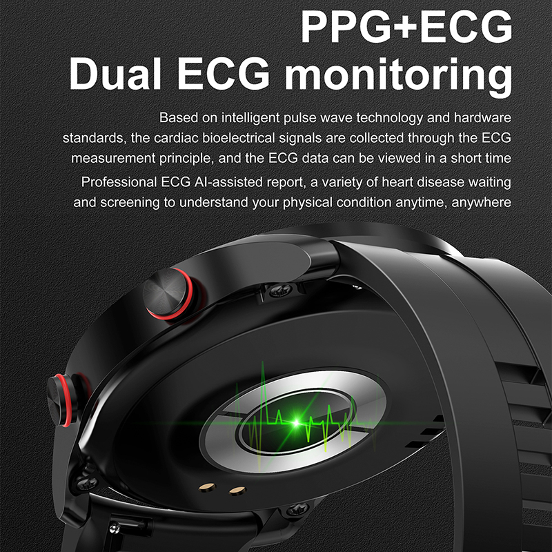 ECG+PPG Bluetooth Call Smart W - đánh giá và giá Smartwatch Health Watches For Men