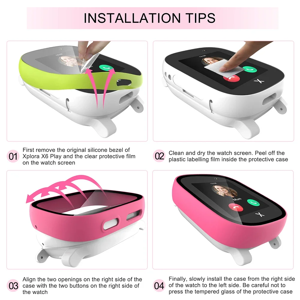 Case for Xploar X6 Play Kids S - đánh giá và giá Smartwatch Watches For Kids