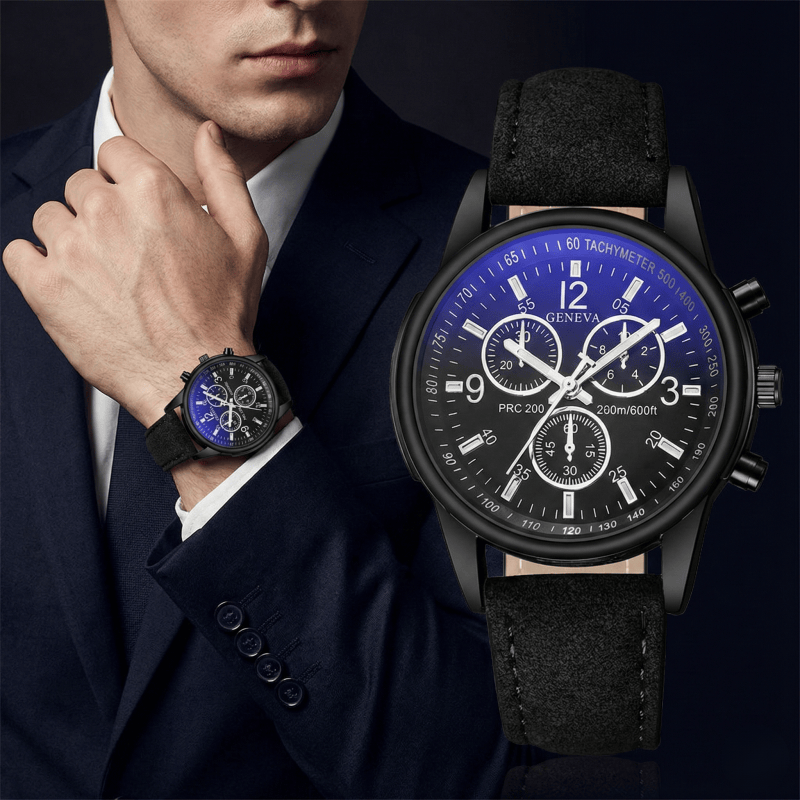 Geneva Men's Chronograph Watch - đánh giá và giá Smartwatch Watches Best Gift For Men