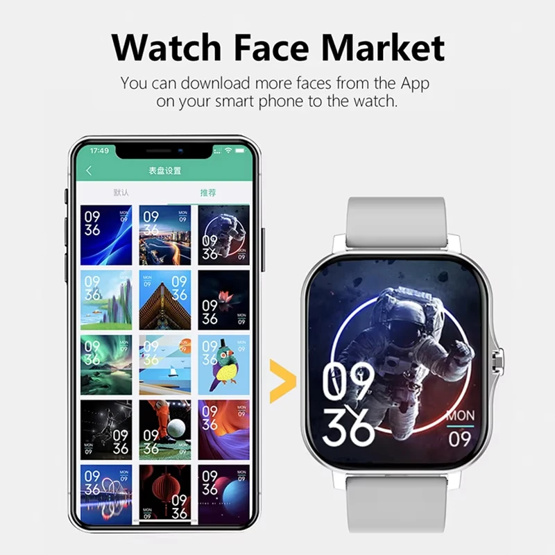 Lenovo 1.83 Waterproof Sport S - đánh giá và giá Smartwatch Health Watches For Men