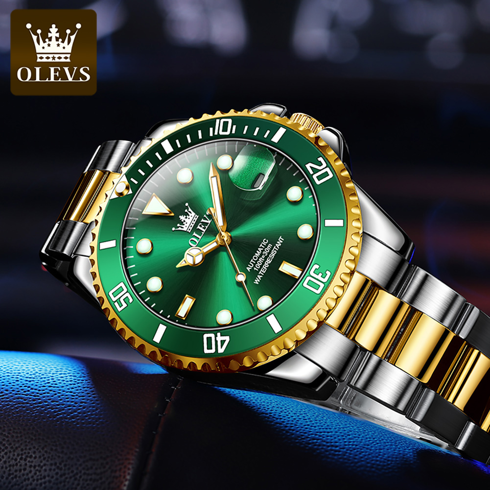 OLEVS 6650 Mechancial Watch fo - đánh giá và giá Rolex Watch Datejust
