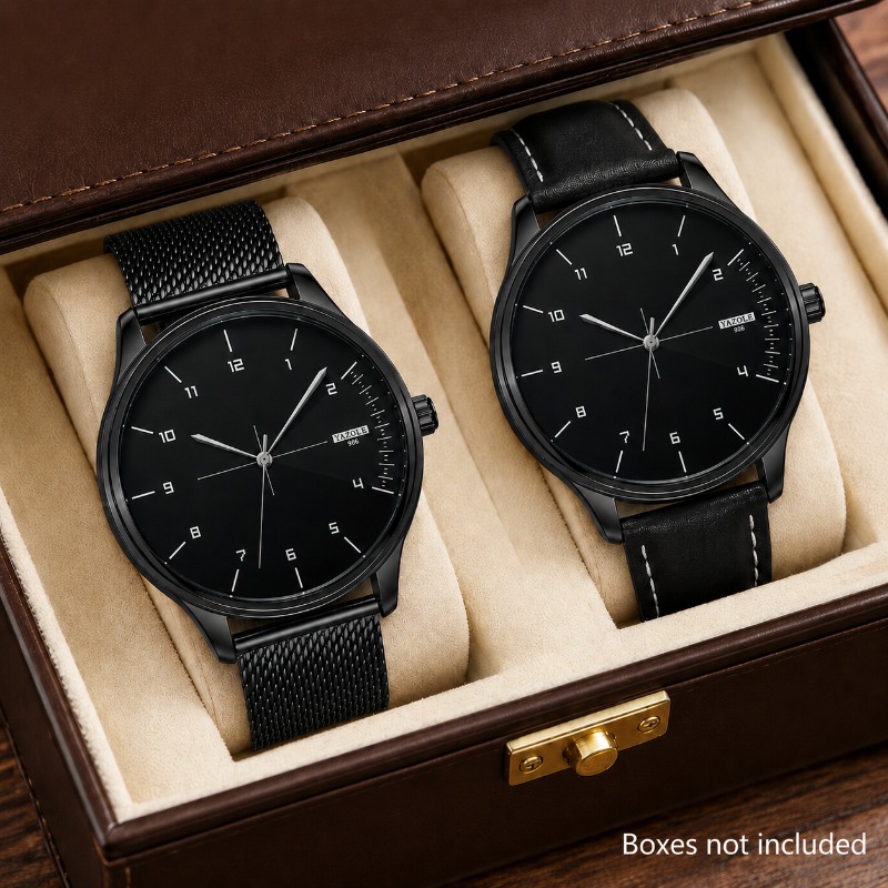 2Pcs YAZOLE Men Business Watch - đánh giá và giá Smartwatch Watches Best Gift For Men