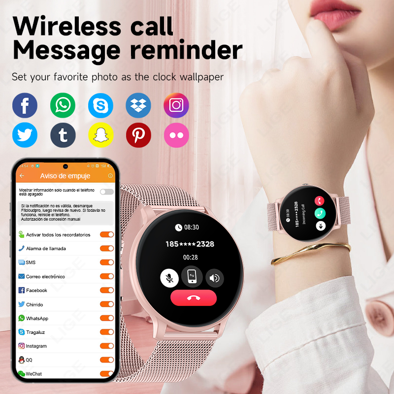 2026 New Women Bluetooth Call  - đánh giá và giá Smartwatch Health Watches For Men