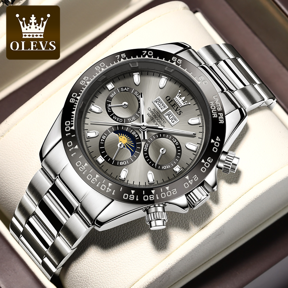 OLEVS Cao Cấp Đồng Hồ Nam Chro - đánh giá và giá Rolex Watch Datejust