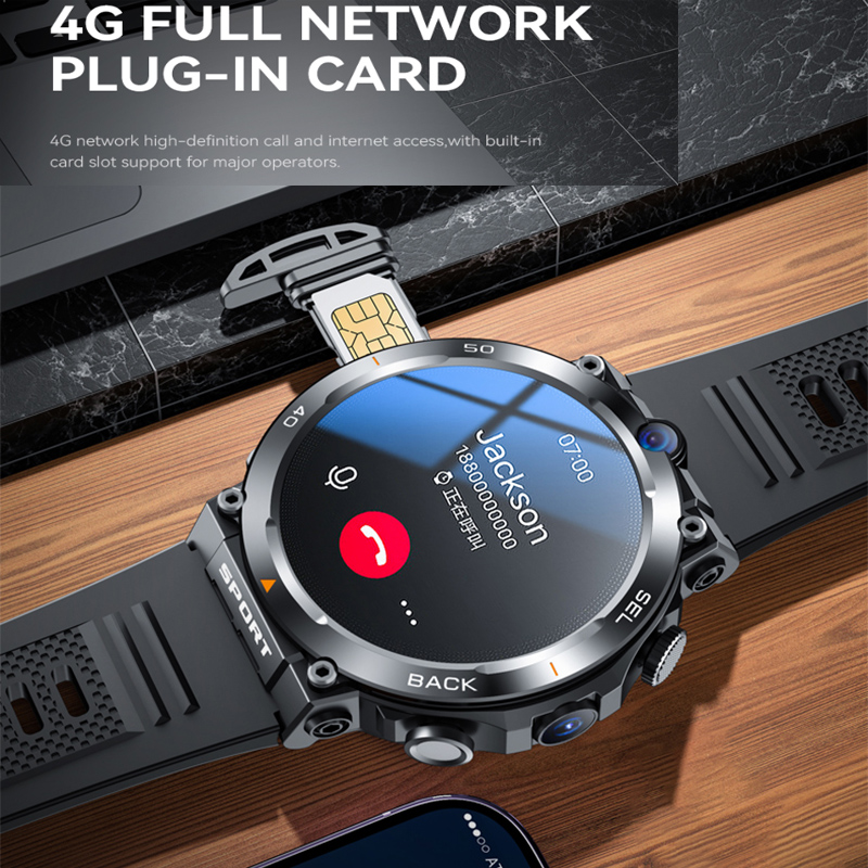 New Google Play 1.39-inch 4G N - đánh giá và giá Smartwatch Watches For Men With Gps