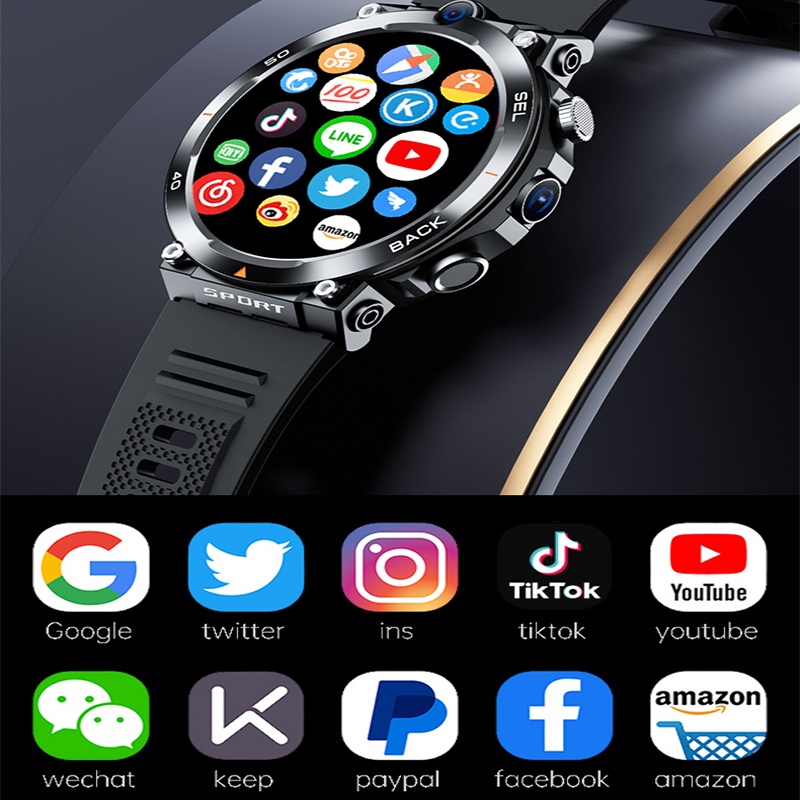 New Google Play 1.39-inch 4G N - đánh giá và giá Smartwatch Watches For Men With Gps