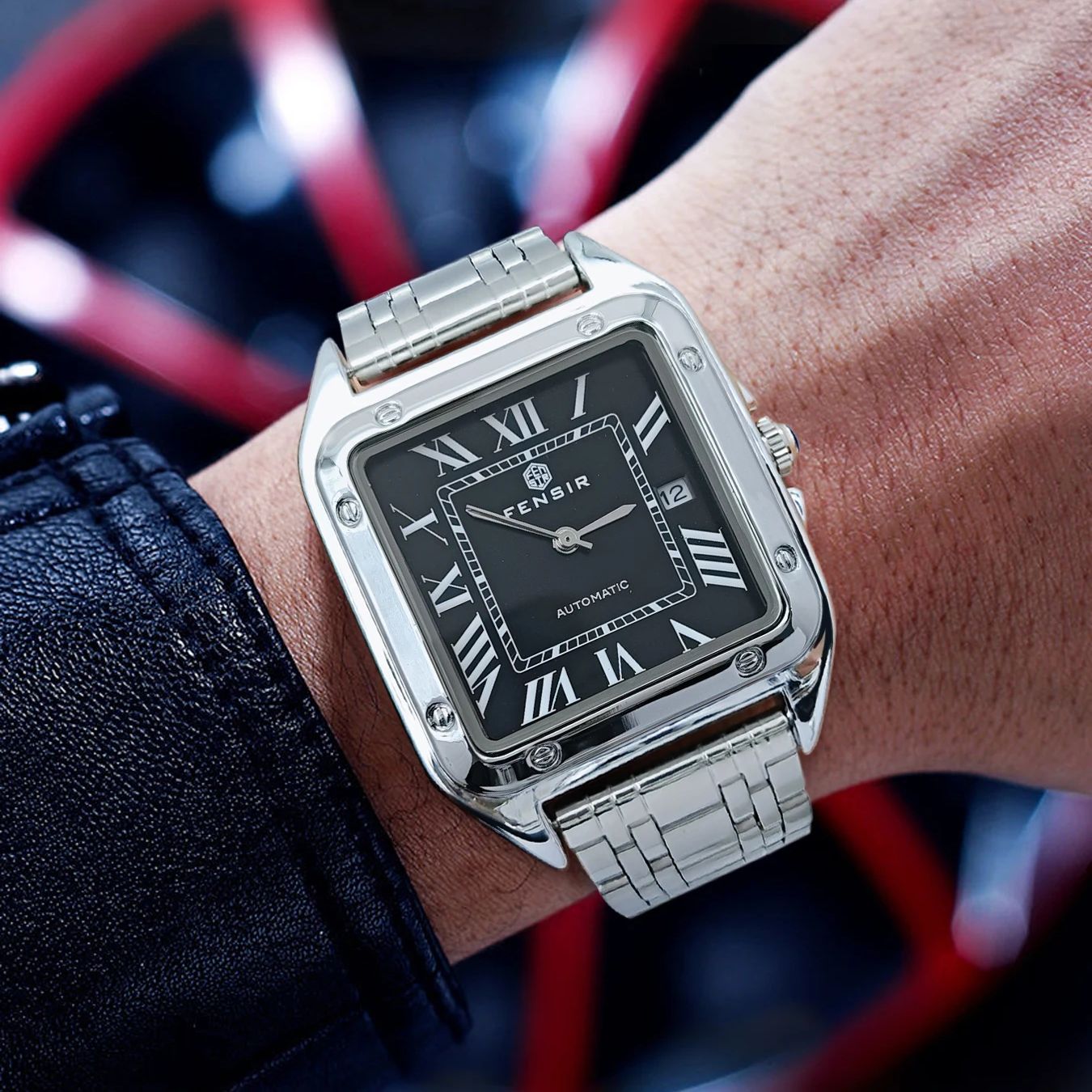 Square Business Men's Watch in - đánh giá và giá Smartwatch Watches Best Gift For Men