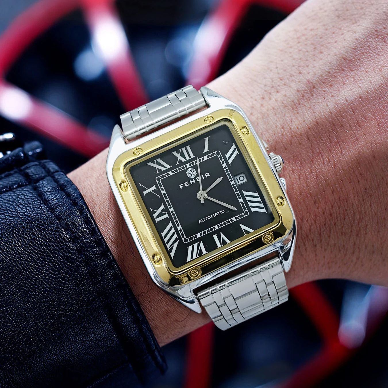 Square Business Men's Watch in - đánh giá và giá Smartwatch Watches Best Gift For Men