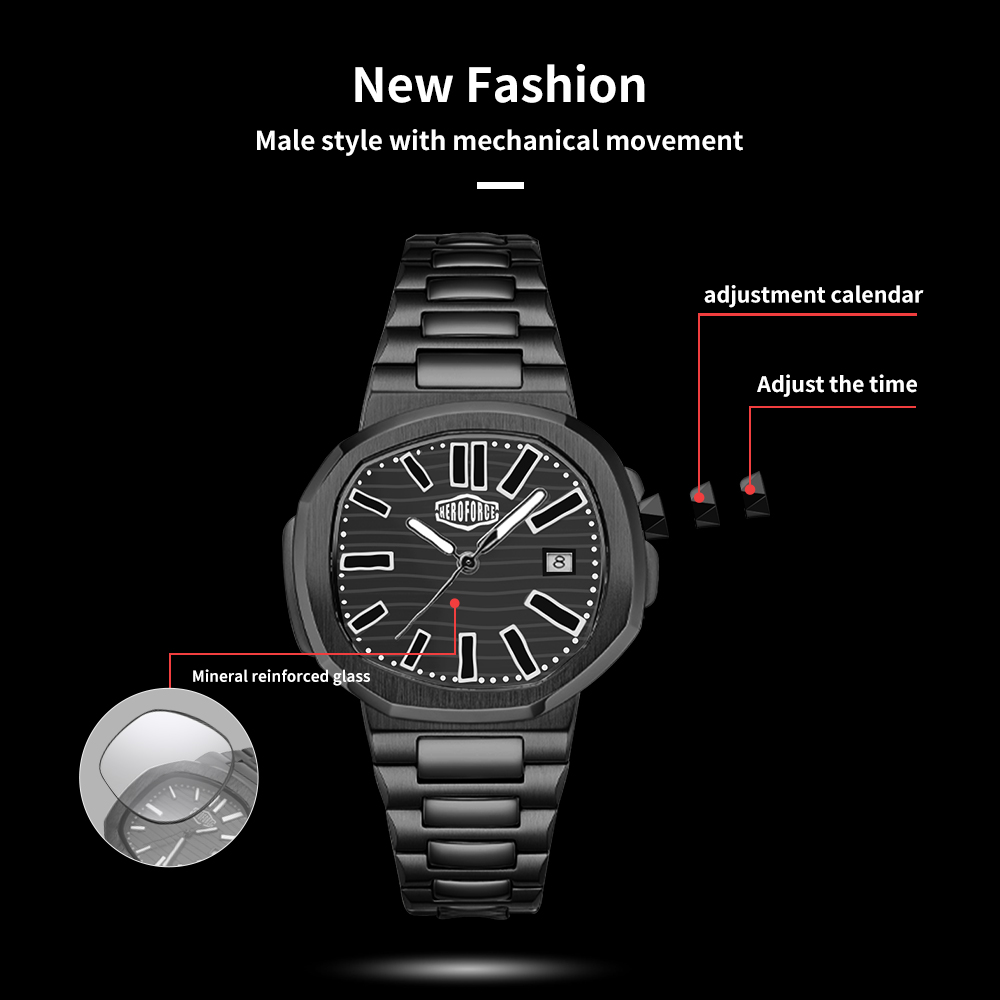 HEROFORCE New Sapphire Waterpr - đánh giá và giá Smartwatch Watches Brands For Men