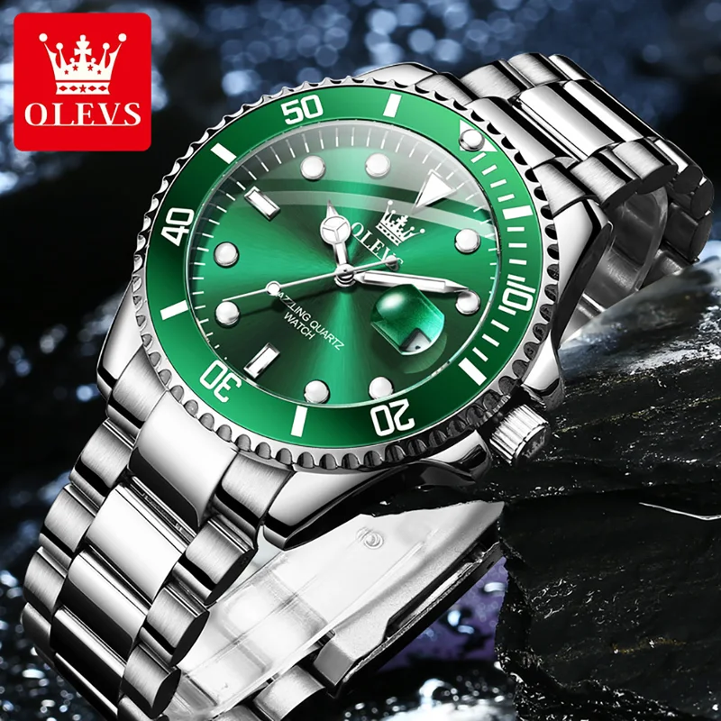 OLEVS Original Quartz Watch fo - đánh giá và giá Rolex Watch Datejust