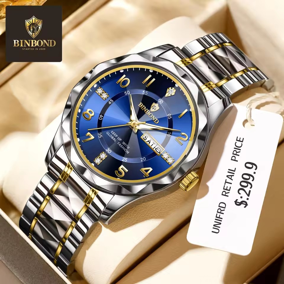 Men's Watch Fashion Trend Nigh - đánh giá và giá Smartwatch Casual Watches For Men