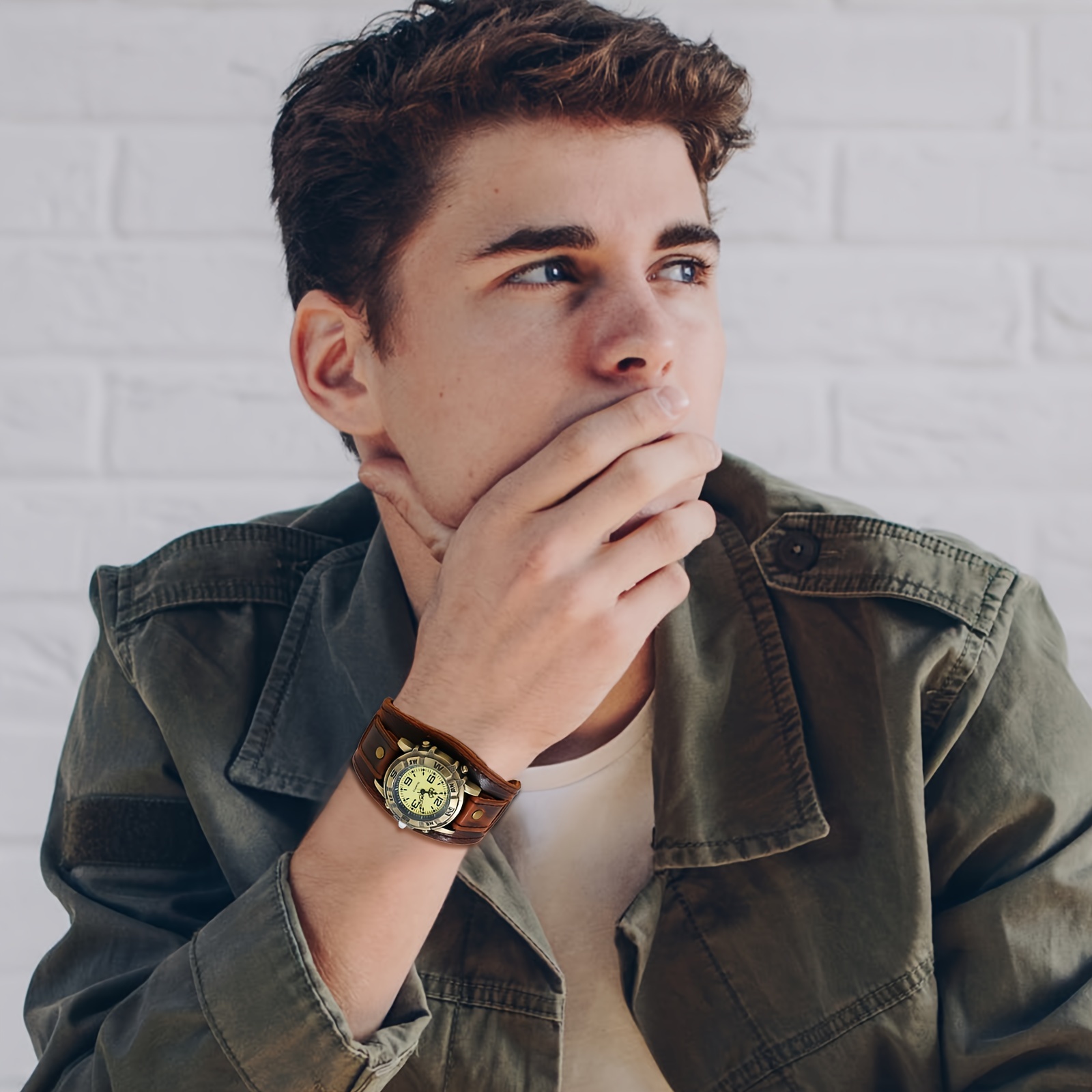 【 Halloween 】 1pcs Simulated Q - đánh giá và giá Smartwatch Casual Watches For Men