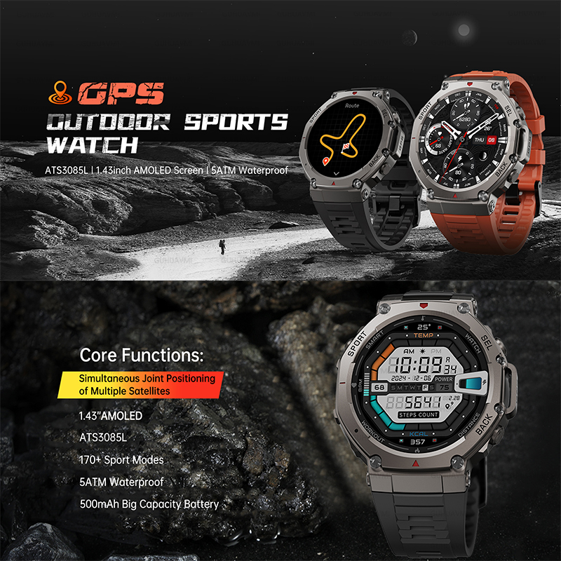 2026 Popular New Military GPS  - đánh giá và giá Smartwatch Watches For Men With Gps