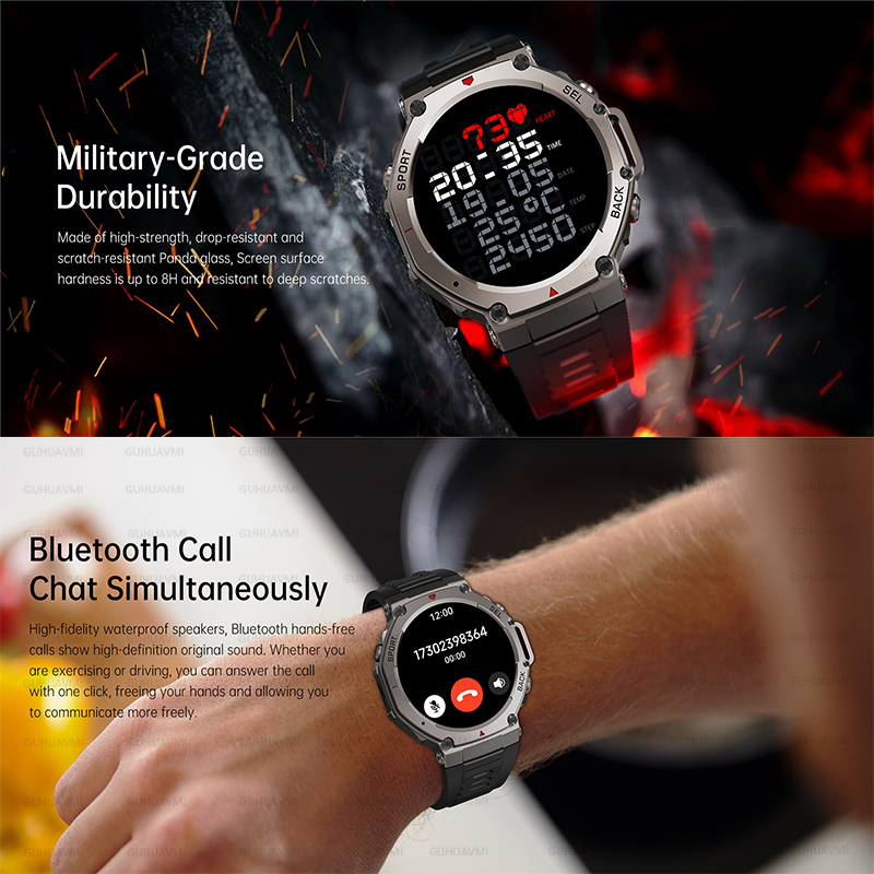 2026 Popular New Military GPS  - đánh giá và giá Smartwatch Watches For Men With Gps