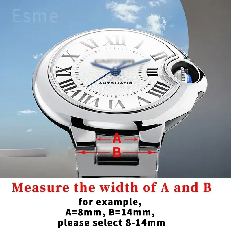 11x18mm Watchband for Cartier  - đánh giá và giá Cartier Watch Ballon Bleu