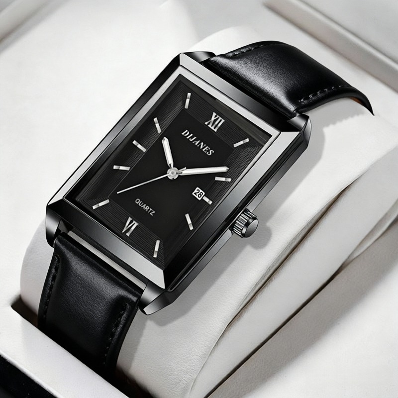 Casual Leather Men Watches Sim - đánh giá và giá Smartwatch Casual Watches For Men