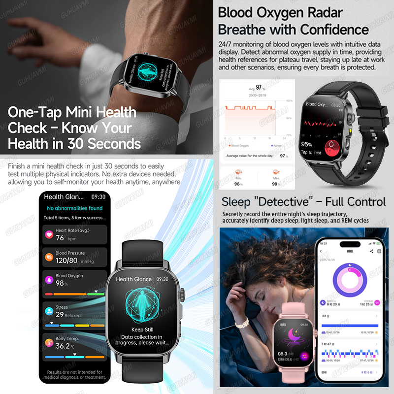 2026 New Health Smart Watch Pr - đánh giá và giá Smartwatch Health Watches For Men