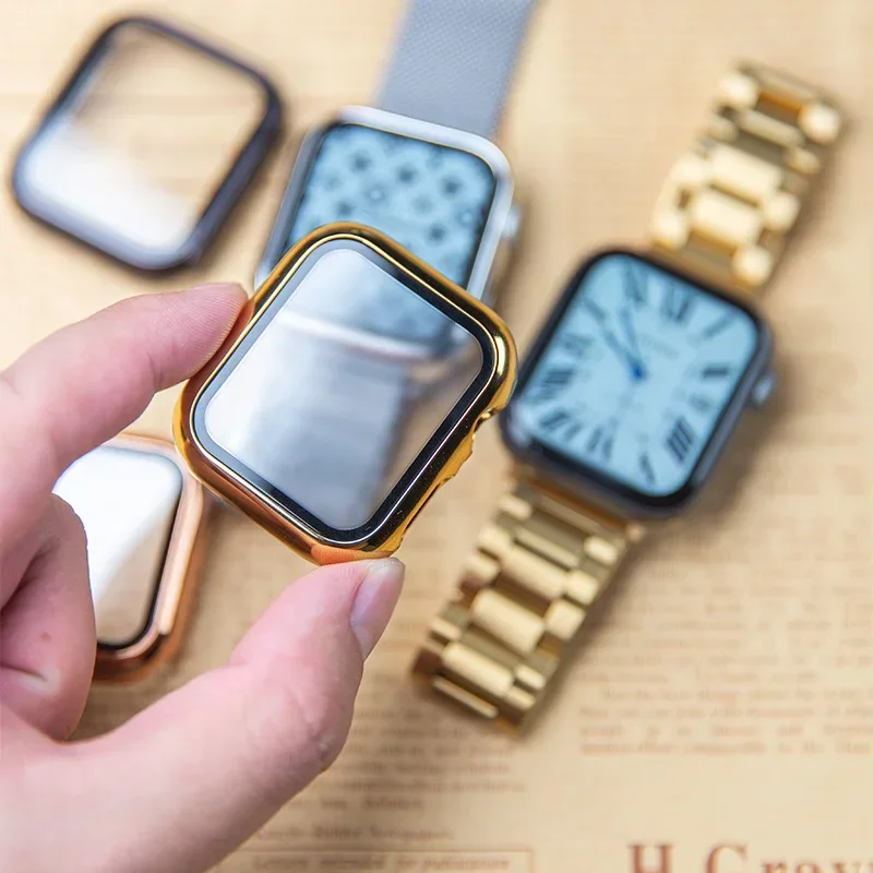 Glass+case For Apple Watch ban - đánh giá và giá Smartwatch Watches For Women Smart